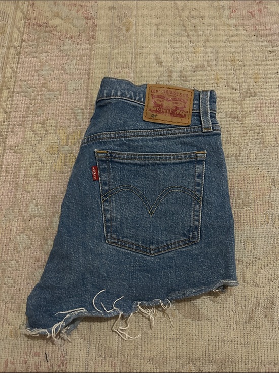 Levi's Pants - Levi's Women's Medium Blue Denim Cutoff Ankle Jeans